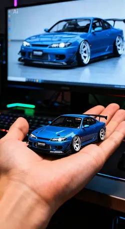 Miniatur Car 3D