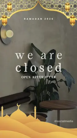 we are closed