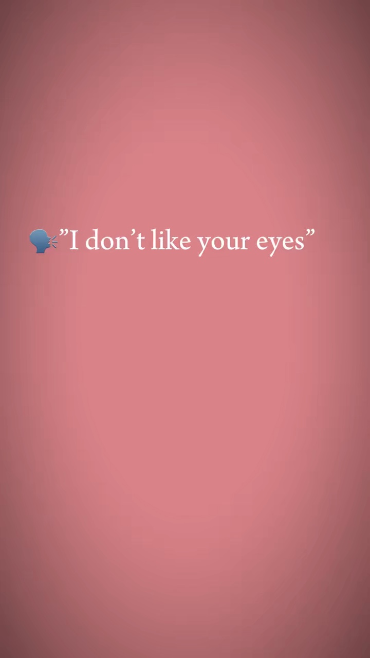 My eyes ? 