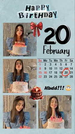 hbd 20 February