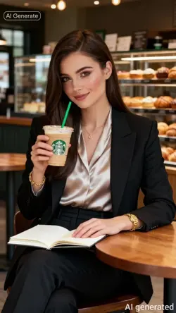 Starbucks photoshoot