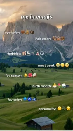 Me in emojis