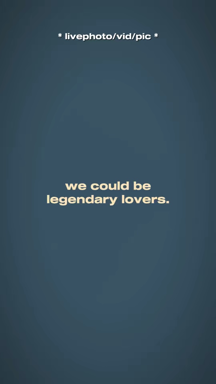 Legendary lover