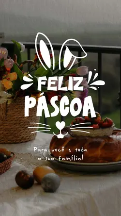 Feliz Páscoa 