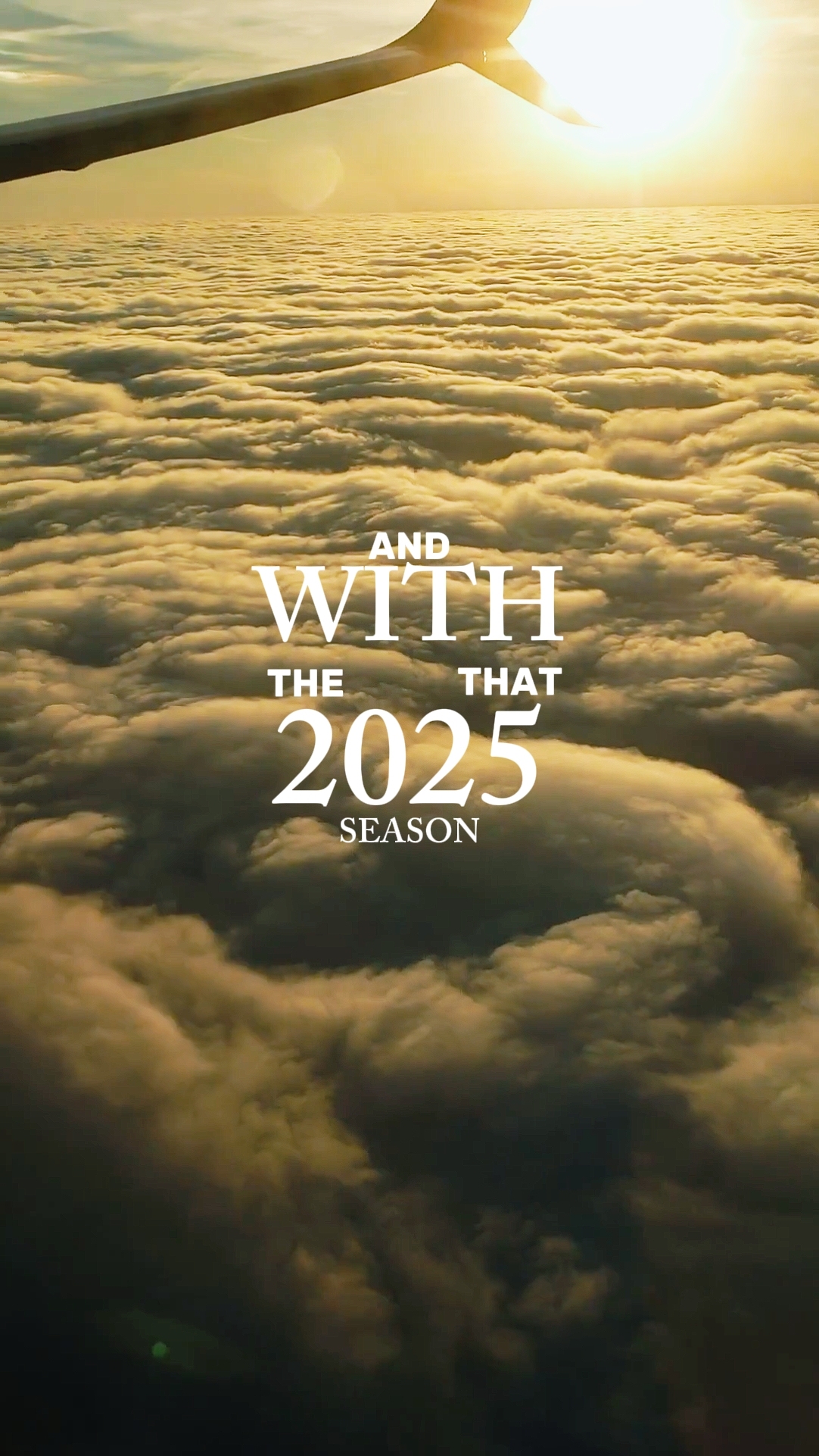 E com isso 2025