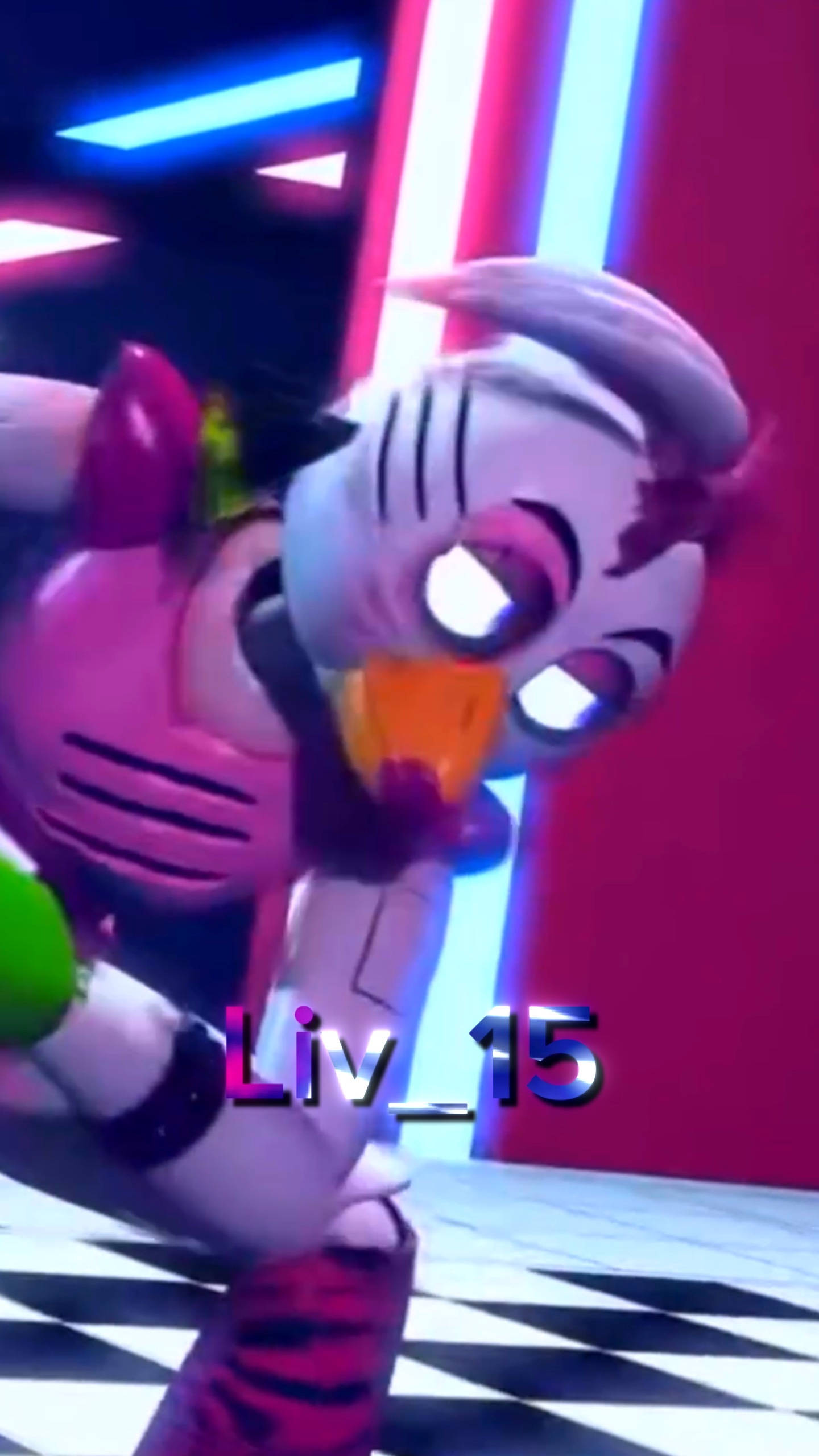 Glam Rock Chica 🤍🩷💚🧡