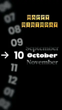 HBD 10 october 