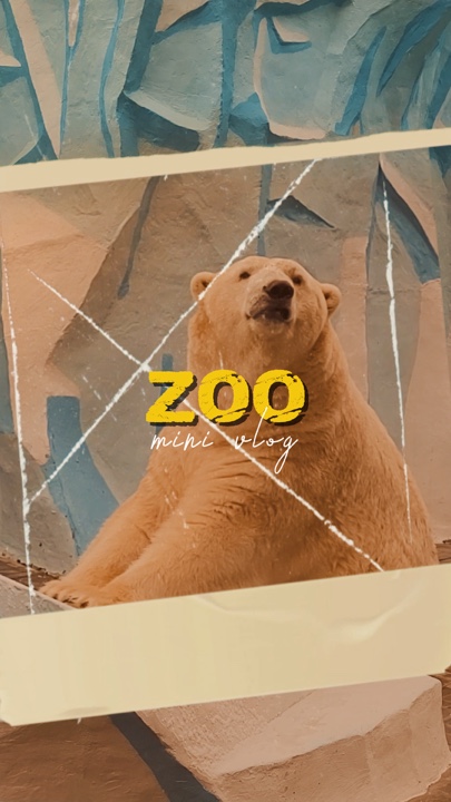 Mini vlog do zoológico