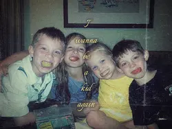 i wanna be a kid