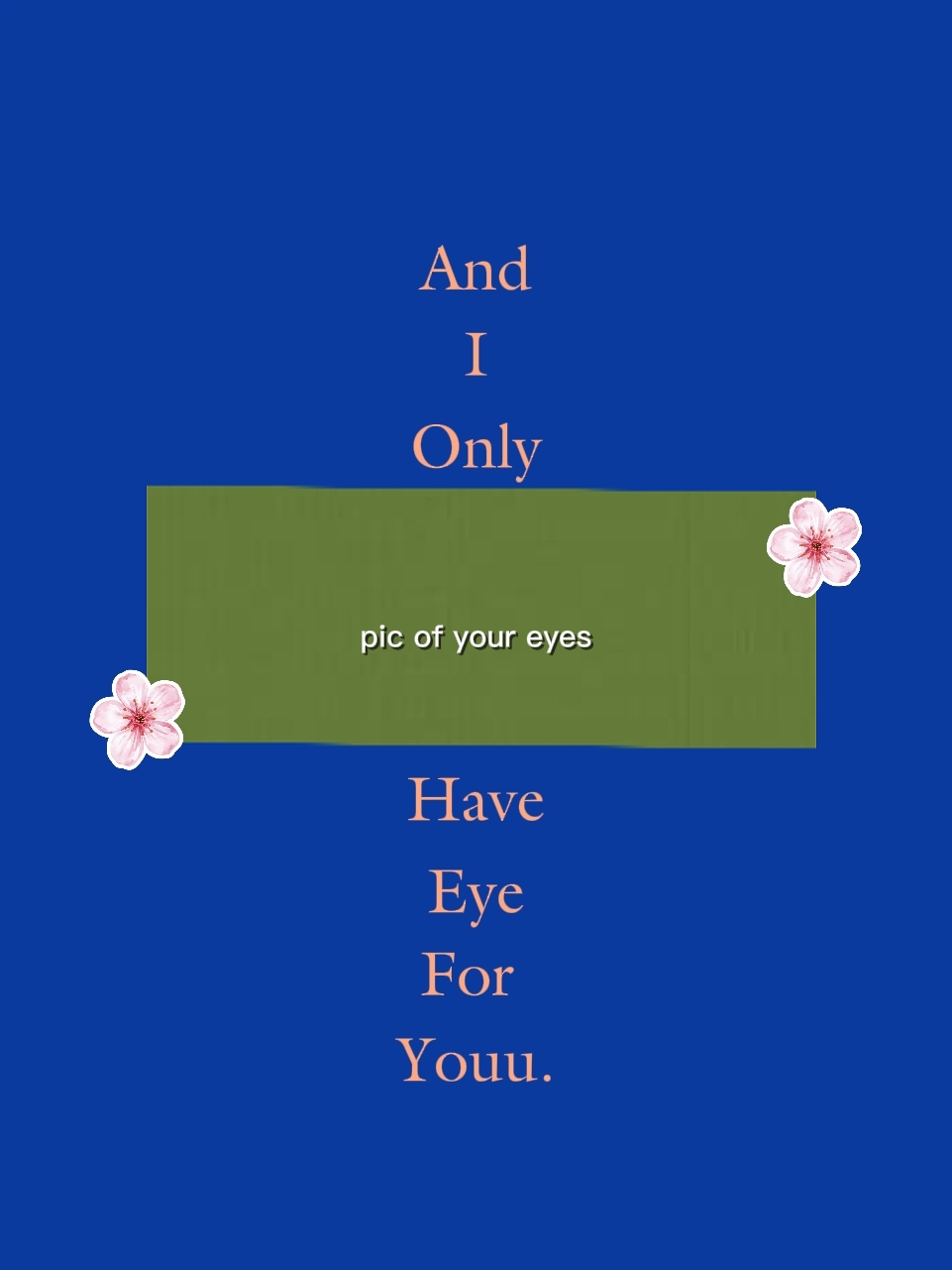 photo de tes yeux 