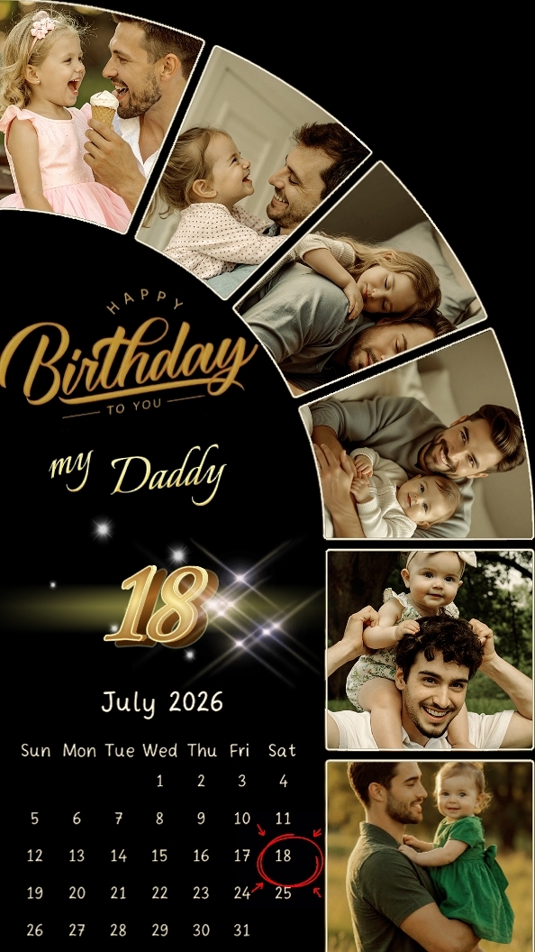 생일 우리 아빠 