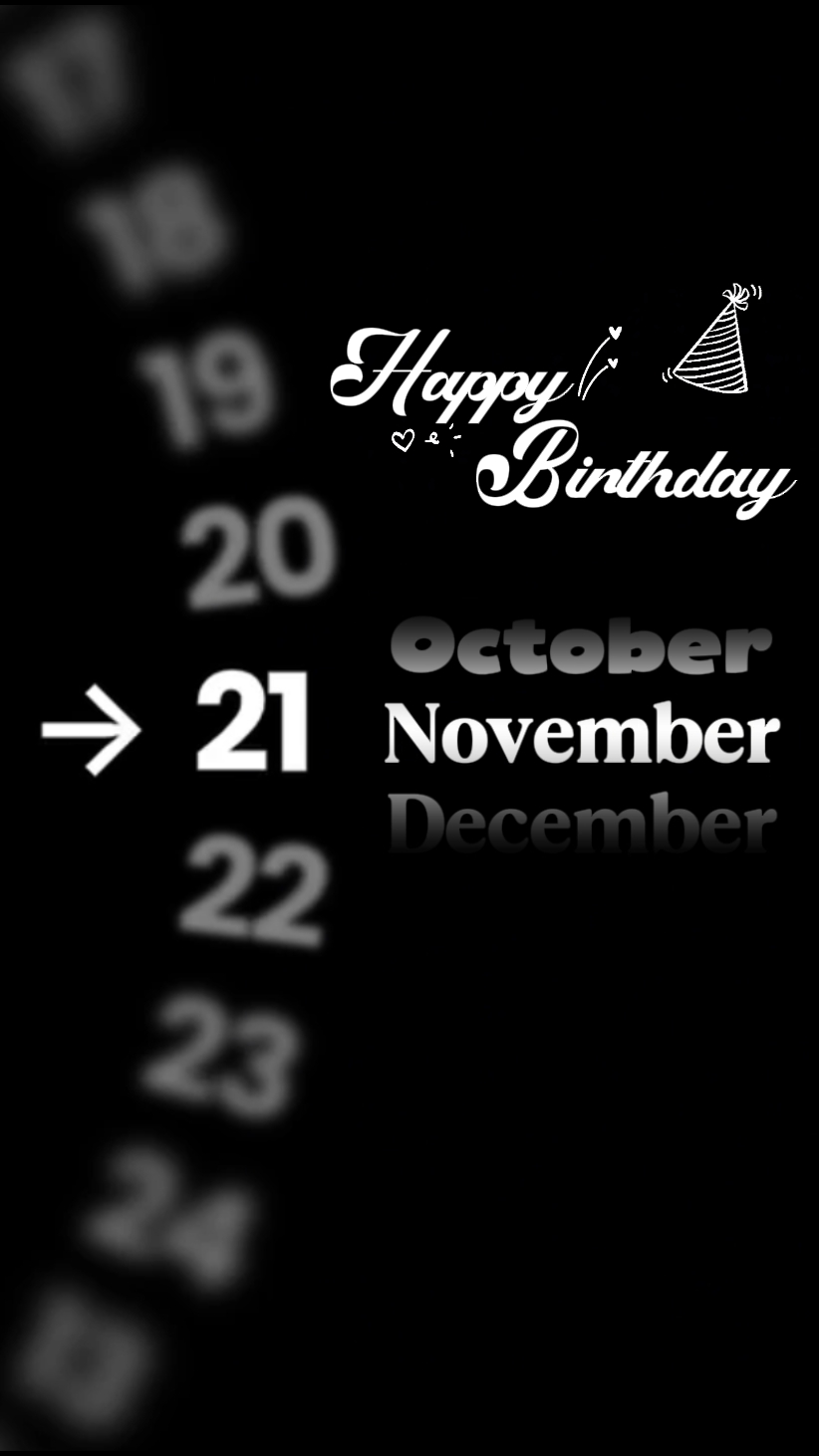 HBD 21 novembre