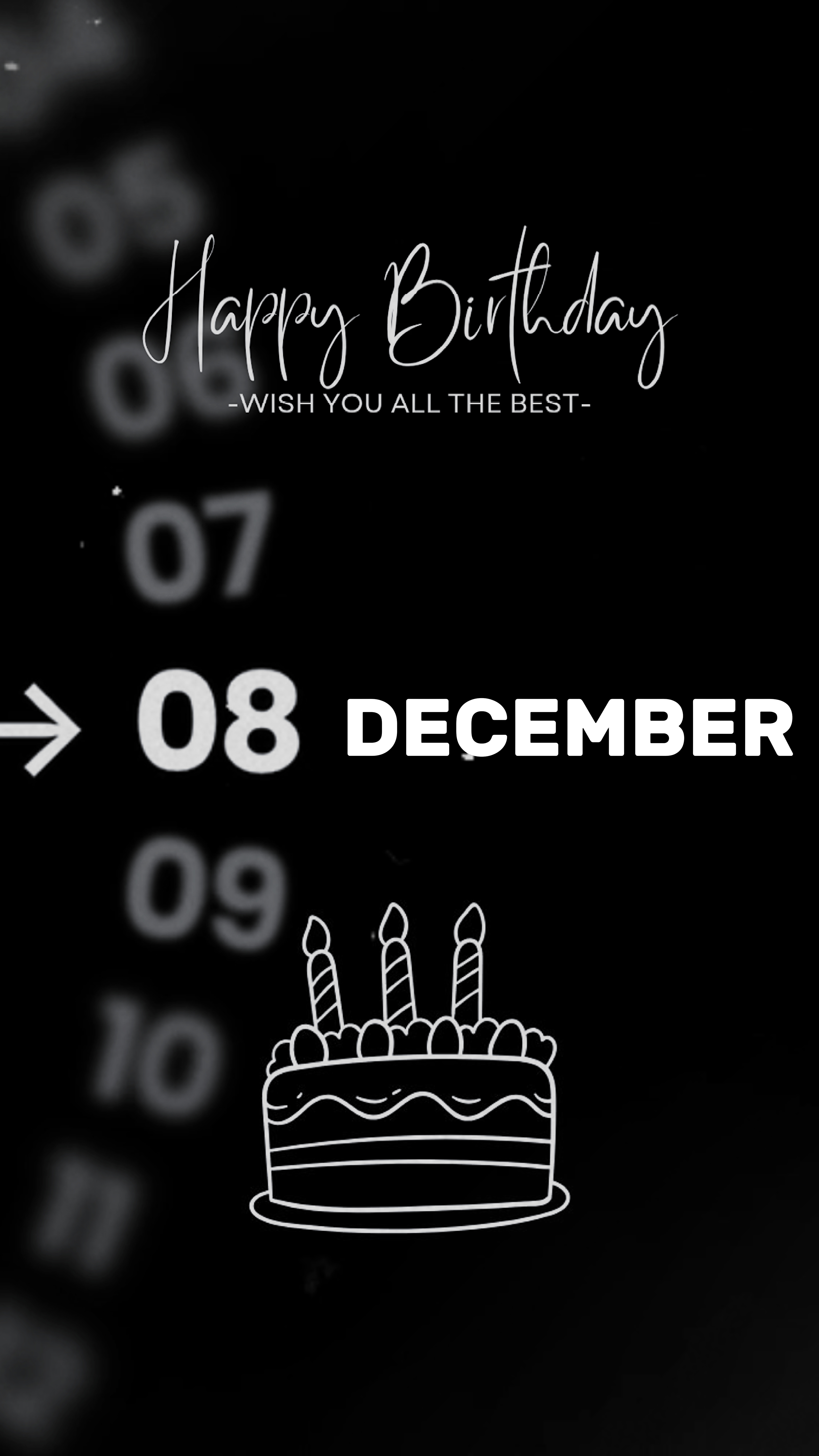 Hbd 8 de dezembro