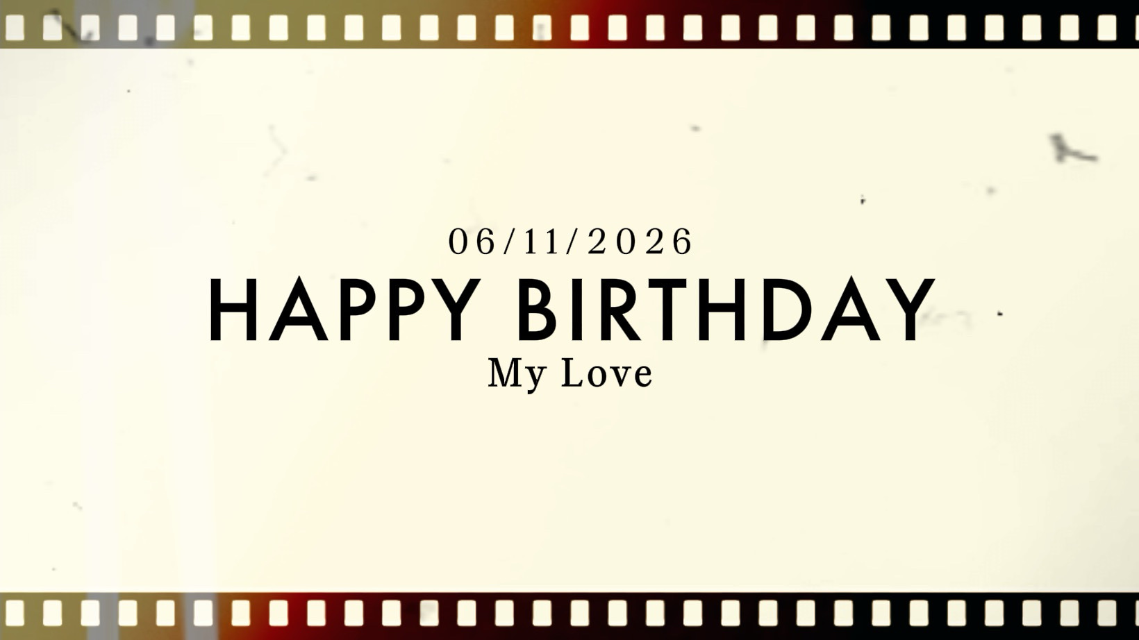 happy birthday film