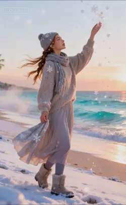 Beach Snow AI