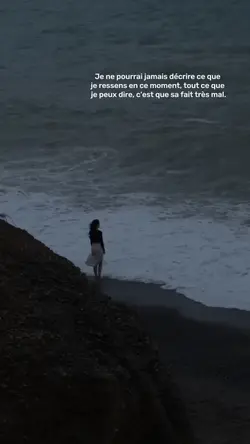 Je ne pourrai jamais