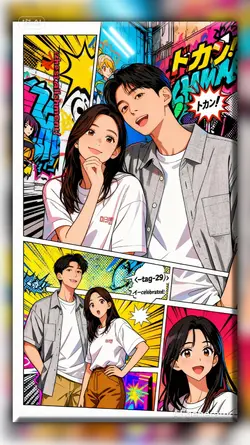 Couple Comic Anime