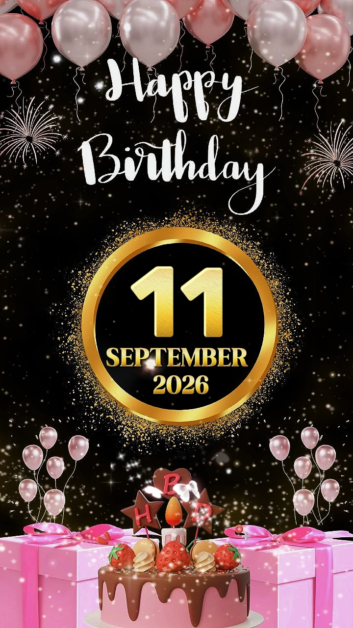 HBD 11 September2026