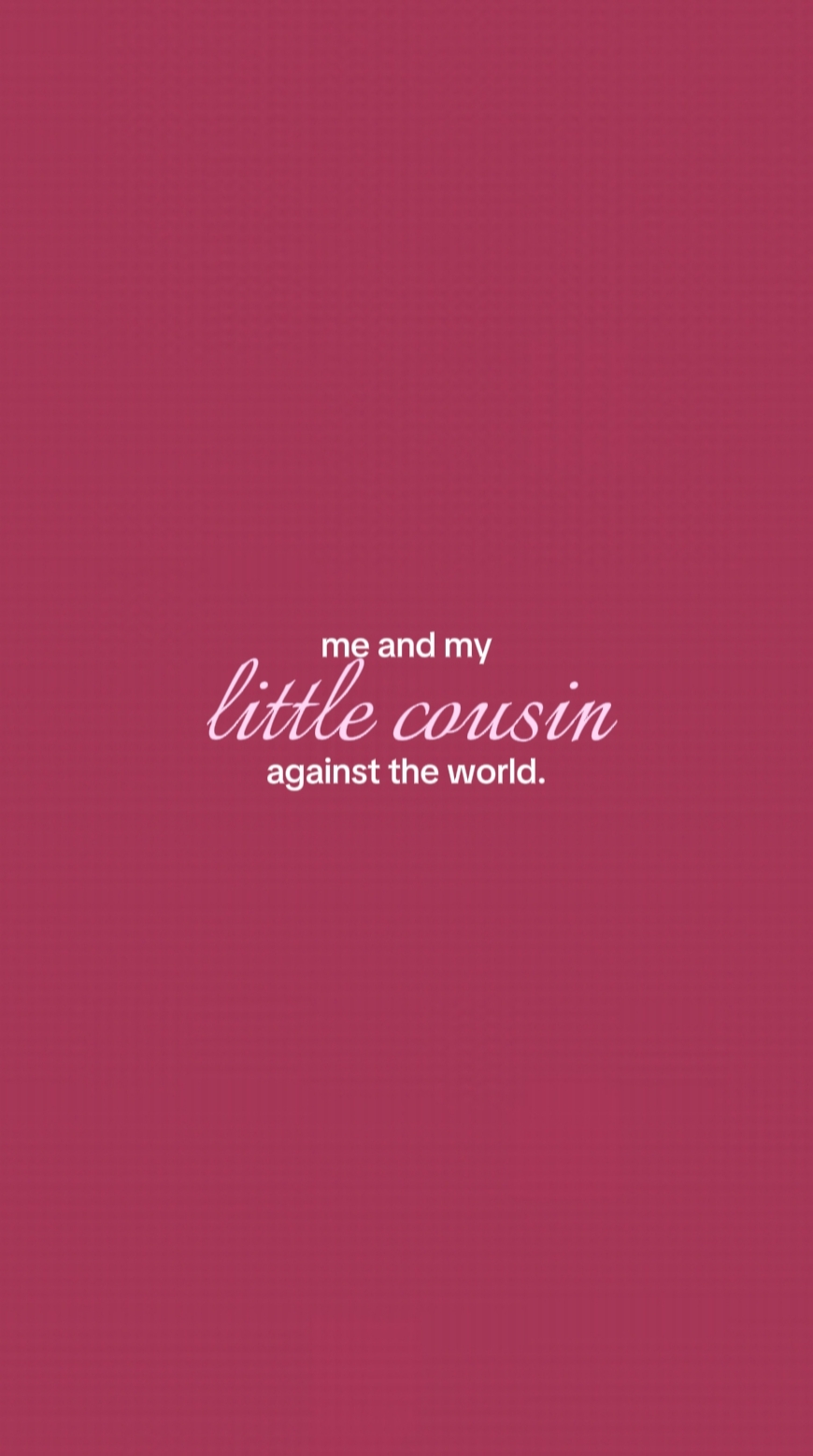 Mewithmylilcousin.. 