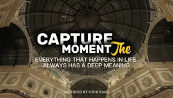 CAPTURED THE MOMENT