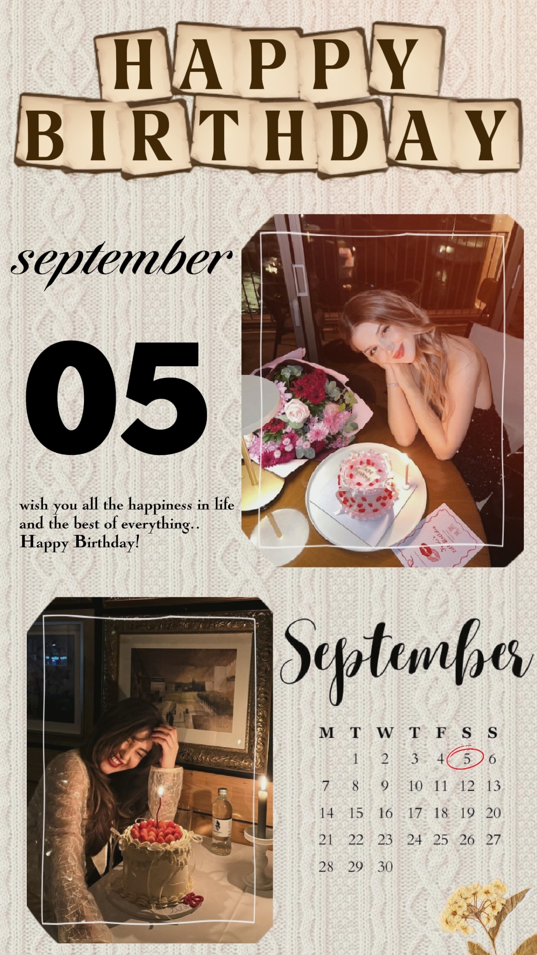 05 sept birthday 