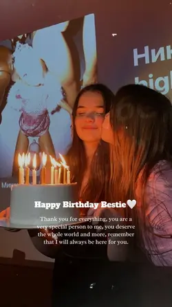 happy bday bestie