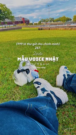 Mẫu voice Nhật