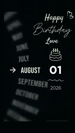 HBD MY SON 01 AUGUST