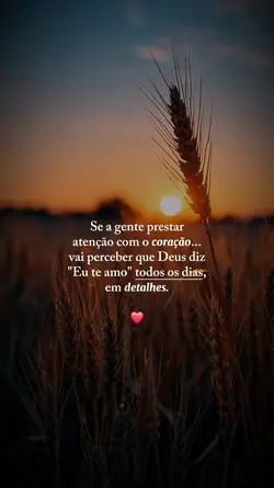 Deus diz Eu te amo