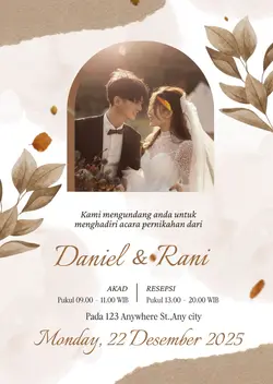 Undangan Pernikahan 