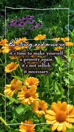 Be strong and moveon
