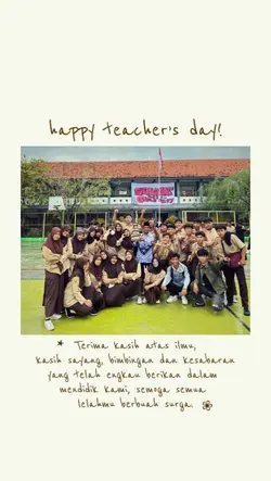 happy teacher's day 