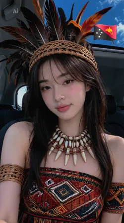 Ai traditional dress