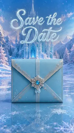 Savethedate Frozen