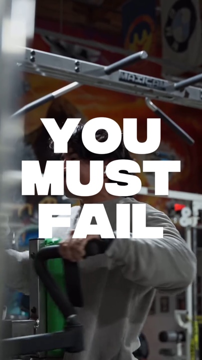 You must fail