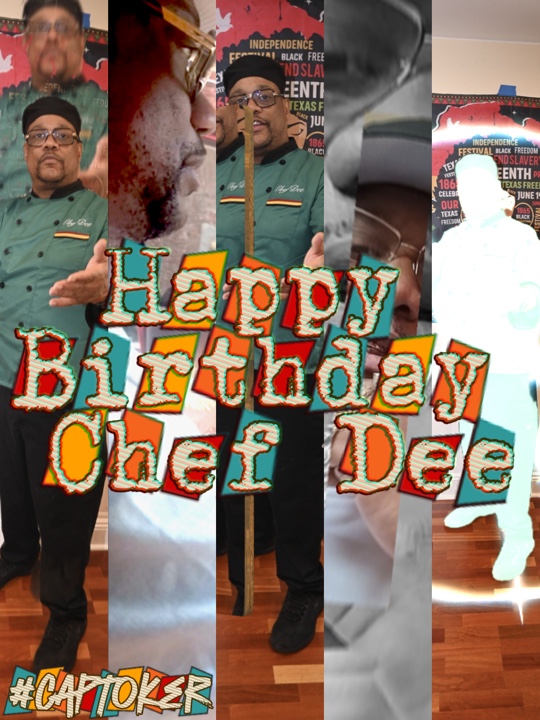Selamat ulang tahun Chef Dee