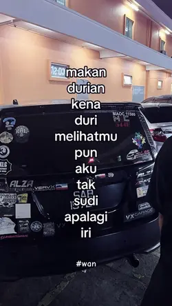 makan durian kena