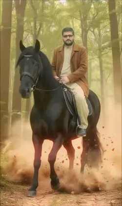 Horse riding 