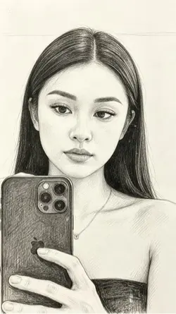 Pencil stroke ai