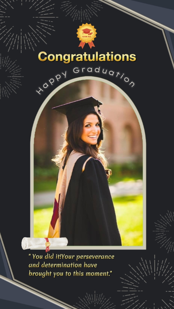Feliz graduación 