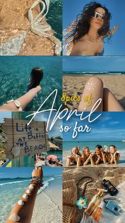 8pics of April sofar