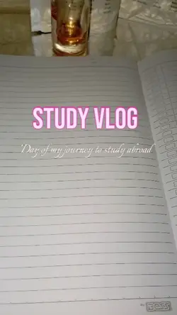 study vlog