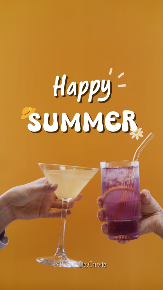 glücklicher Sommer
