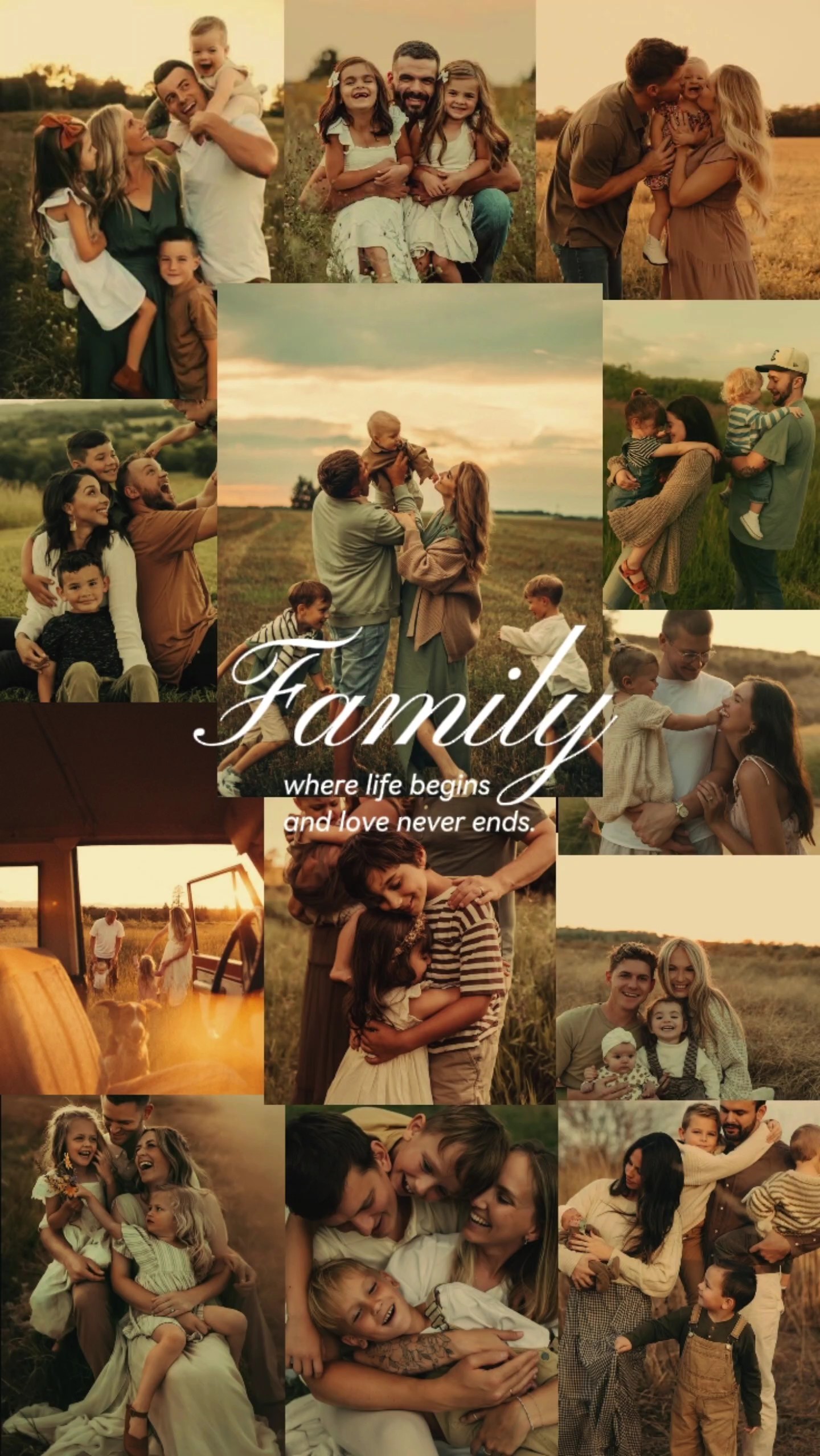 Family Collage dump