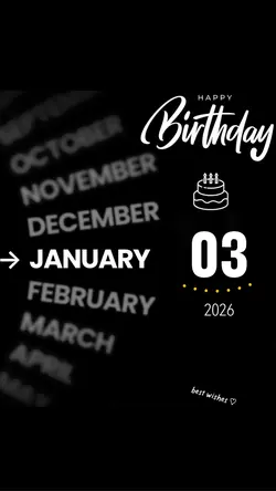 hbd 03 January 2026