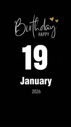 hbd 19 january 2026