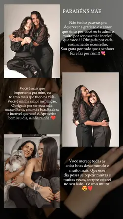 Parabéns Mãe 
