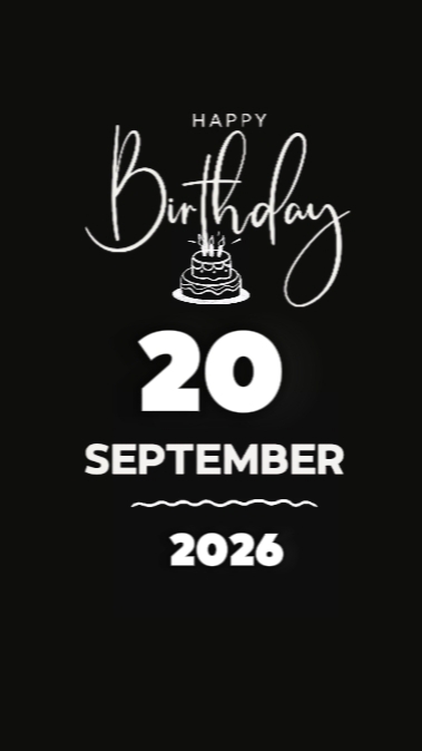 Happy Birthday 