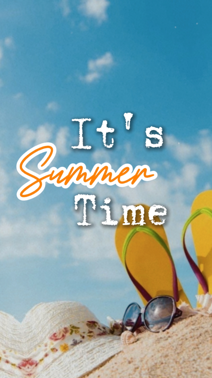 É hora de verão