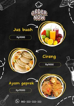 menu jualan